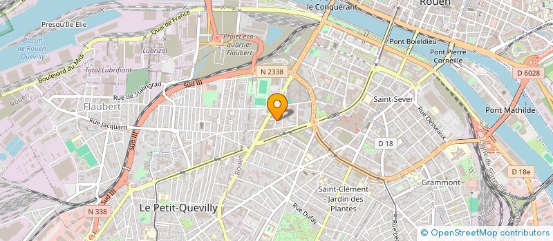 localisation de l'entreprise SYND COPROP RES ILOT NOVA à ROUEN