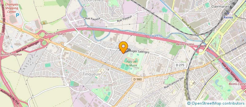 localisation de l'entreprise SYND COPROP RES JEAN JAURES  TINQUEUX