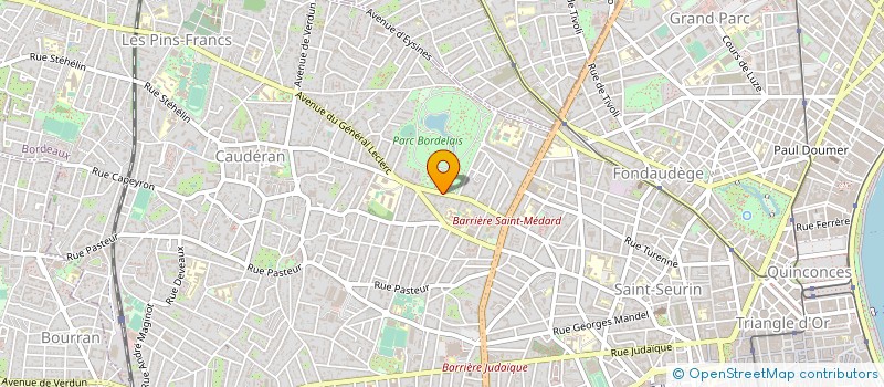 localisation de l'entreprise SYND COPROP RES L AIGLE à BORDEAUX