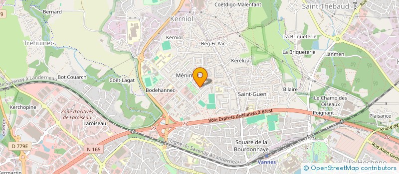 localisation de l'entreprise SYND COPROP RES LA CORVETTE à VANNES
