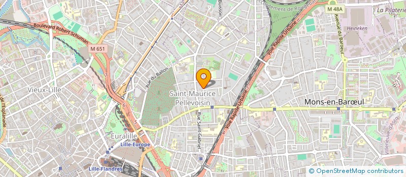 localisation de l'entreprise SYND COPROP RES LE CHEVALIER FRANCAIS à LILLE