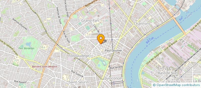 localisation de l'entreprise SYND COPROP RES LE FLORENCE à BORDEAUX