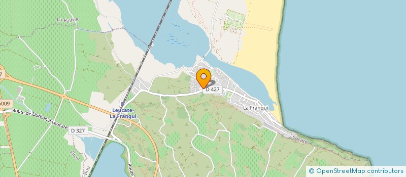 localisation de l'entreprise SYND COPROP RES LES CYCLADES à LEUCATE