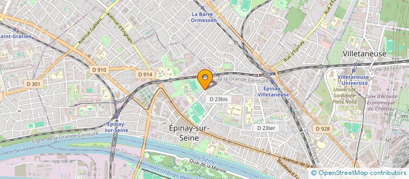 localisation de l'entreprise SYND COPROP RES LES GEMEAUX RUE BOUSSOIS à EPINAY-SUR-SEINE
