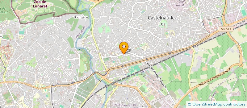 localisation de l'entreprise SYND COPROP RES LES MANDROUS  CASTELNAU-LE-LEZ