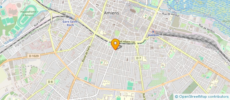 localisation de l'entreprise SYND COPROP RES MILLEVOYE  AMIENS