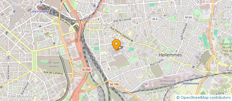 localisation de l'entreprise SYND COPROP RES NATIONALE DELSAUX à LILLE