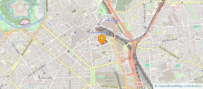 localisation de l'entreprise SYND COPROP RES NORD à LILLE