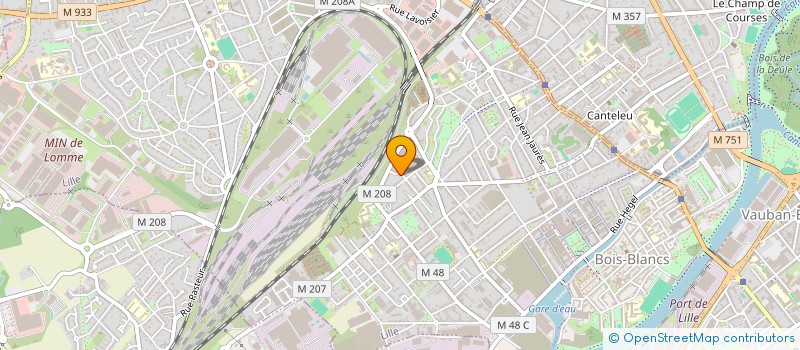 localisation de l'entreprise SYND COPROP RES PARKING M4-A à LILLE