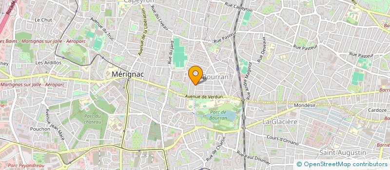 localisation de l'entreprise SYND COPROP RES PHILIPPE DE CHAMPAIGNE  MERIGNAC