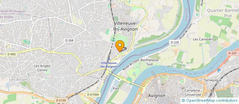localisation de l'entreprise SYND COPROP RES PHILIPPE LE BEL  VILLENEUVE-LES-AVIGNON