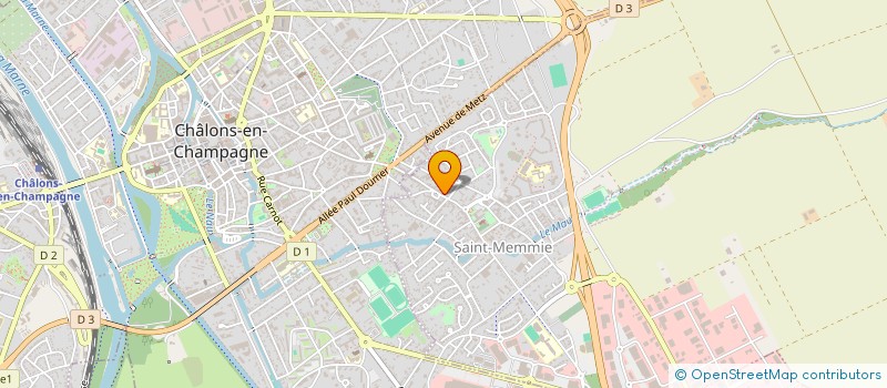 localisation de l'entreprise SYND COPROP RES SAINT MEMMIE  SAINT-MEMMIE