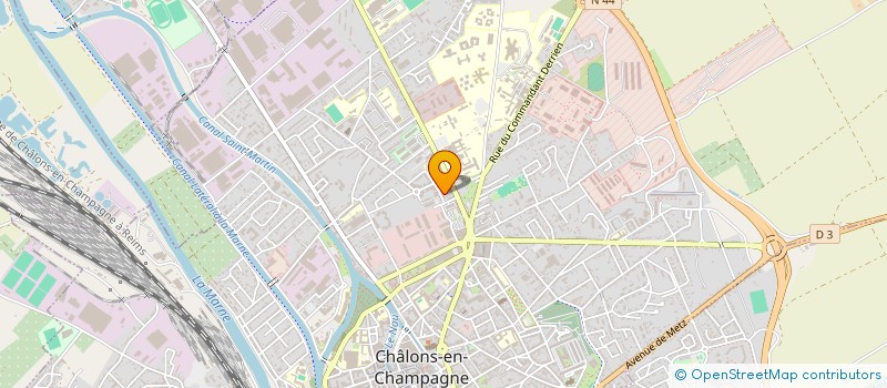 localisation de l'entreprise SYND COPROP RES SARRAIL  CHALONS-EN-CHAMPAGNE