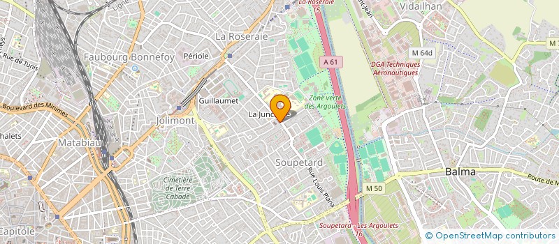 localisation de l'entreprise SYND COPROP RES ST VINCENT PAUL  TOULOUSE