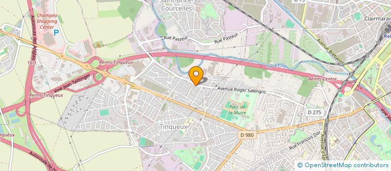 localisation de l'entreprise SYND COPROP RES TINQUEUX VILLAGE  TINQUEUX