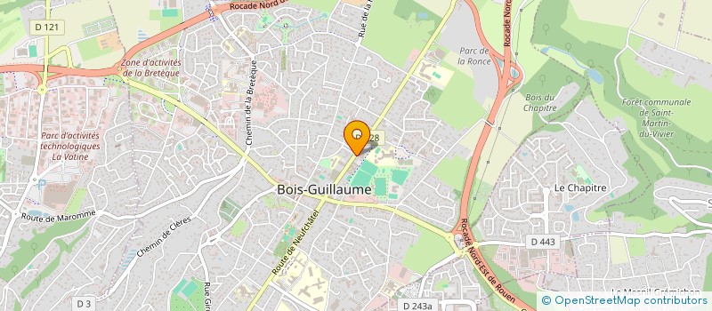 localisation de l'entreprise SYND COPROP RES VELIOCASSE à BOIS-GUILLAUME