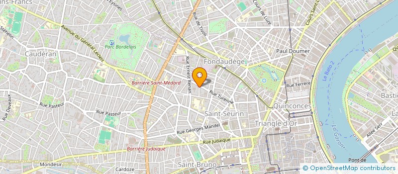 localisation de l'entreprise SYND COPROP RES WUSTENBERG  BORDEAUX