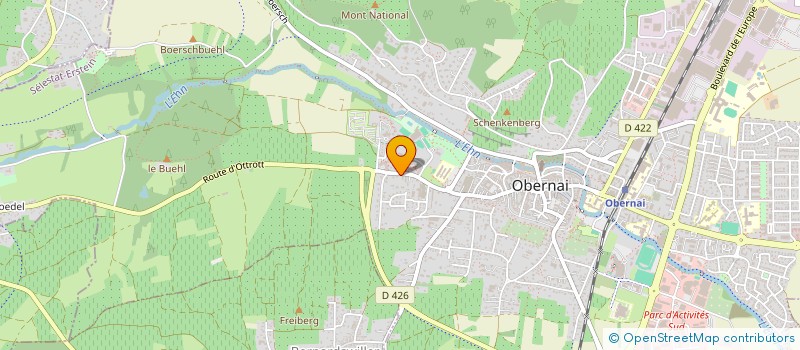 localisation de l'entreprise SYND COPROP RESID 181 R D'OTTROTT  OBERNAI