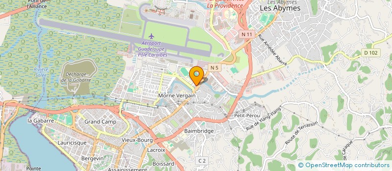 localisation de l'entreprise SYND COPROP RESID ESSES-DUPLEIX à LES ABYMES