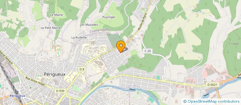 localisation de l'entreprise SYND COPROP RESID FRANCONI  TRELISSAC