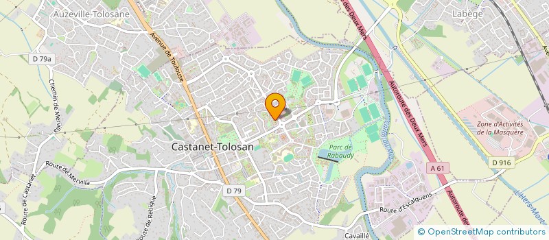 localisation de l'entreprise SYND COPROP RESID RABAUDIERE BATE à CASTANET-TOLOSAN