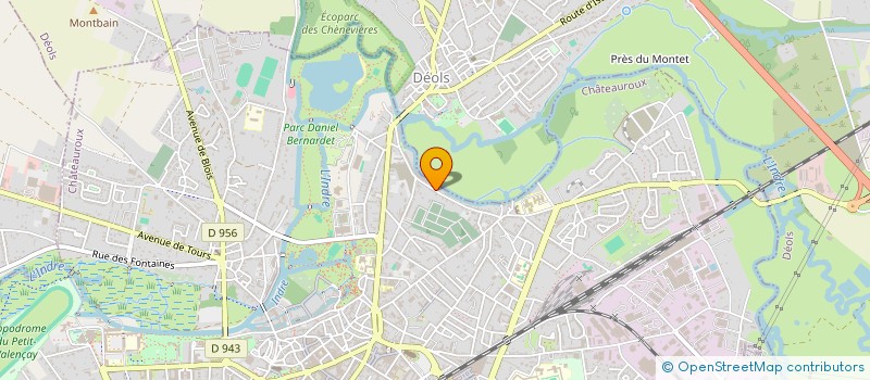 localisation de l'entreprise SYND COPROP RESIDENC FONTAINE ST GERMAIN à CHATEAUROUX