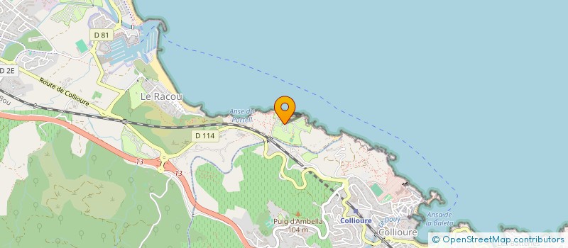 localisation de l'entreprise SYND COPROP RESIDENCE ACAPULCO  ARGELES-SUR-MER