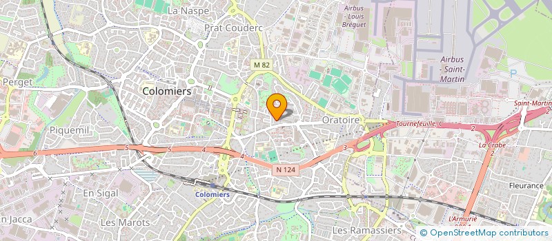 localisation de l'entreprise SYND COPROP RESIDENCE AIGOUAL à COLOMIERS