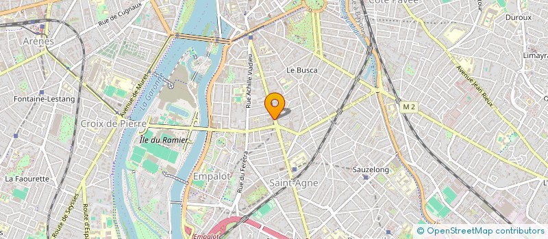localisation de l'entreprise SYND COPROP RESIDENCE AZUR  TOULOUSE