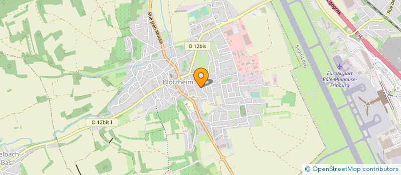 localisation de l'entreprise SYND COPROP RESIDENCE BEAUVILLAGE C-D  BLOTZHEIM