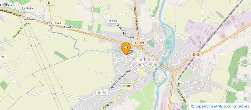 localisation de l'entreprise SYND COPROP RESIDENCE BEL HORIZON à SAINT-POURCAIN-SUR-SIOULE