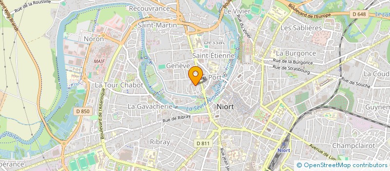 localisation de l'entreprise SYND COPROP RESIDENCE BOCAGE ST JEAN  NIORT