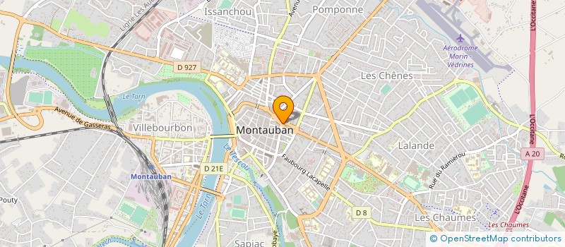 localisation de l'entreprise SYND COPROP RESIDENCE CLOS DE MILAN à MONTAUBAN