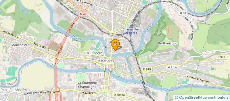 localisation de l'entreprise SYND COPROP RESIDENCE COLETTE  CHARLEVILLE-MEZIERES