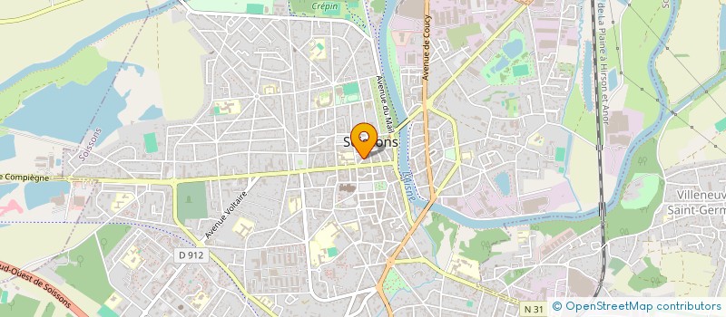 localisation de l'entreprise SYND COPROP RESIDENCE COQ LOMBARD à SOISSONS