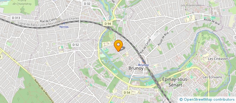 localisation de l'entreprise SYND COPROP RESIDENCE DE BRUNOY à BRUNOY