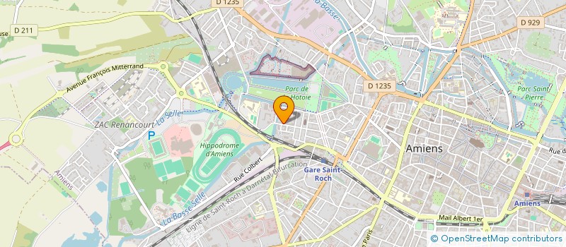 localisation de l'entreprise SYND COPROP RESIDENCE DE LA BASSE SELLE  AMIENS