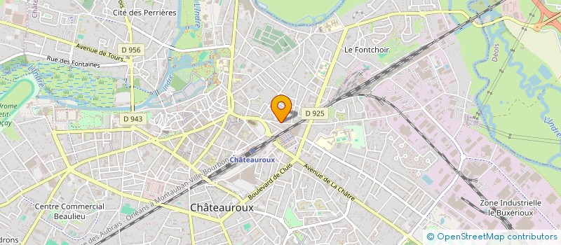 localisation de l'entreprise SYND COPROP RESIDENCE DE MOUSSEAUX à CHATEAUROUX