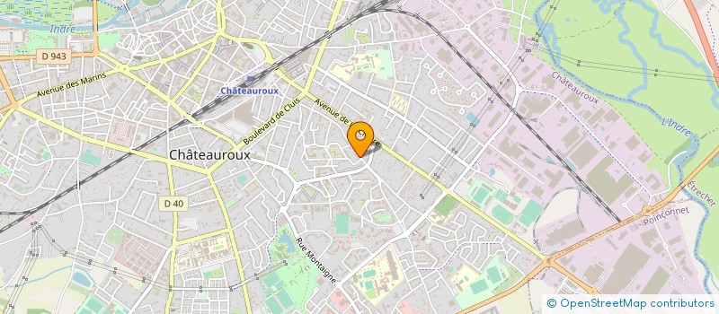 localisation de l'entreprise SYND COPROP RESIDENCE DELATTRE LECLERC à CHATEAUROUX