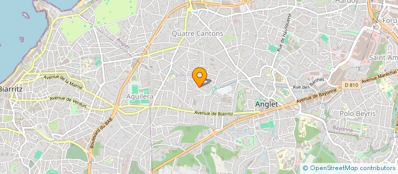 localisation de l'entreprise SYND COPROP RESIDENCE DELTA I  ANGLET