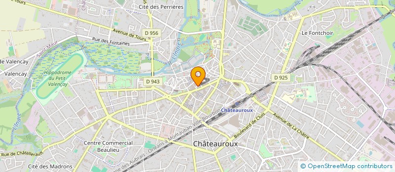localisation de l'entreprise SYND COPROP RESIDENCE DES LILAS à CHATEAUROUX