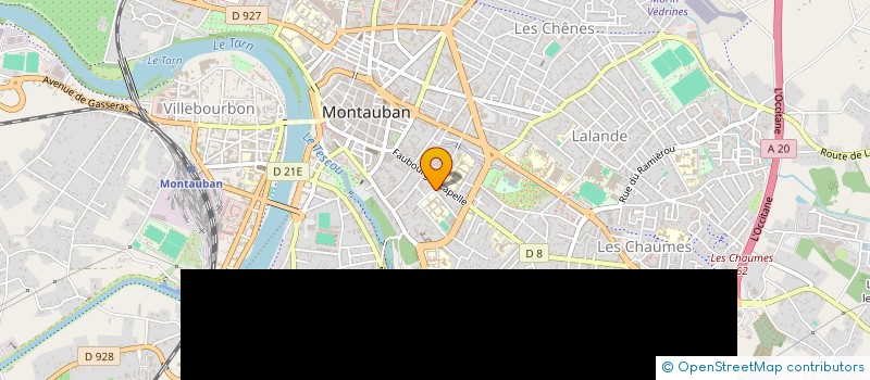localisation de l'entreprise SYND COPROP RESIDENCE DES LYCEES  MONTAUBAN