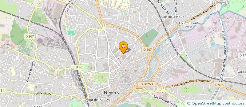 localisation de l'entreprise SYND COPROP RESIDENCE DOCTEUR ROCHE à NEVERS