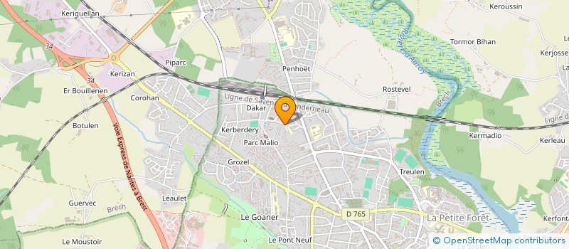 localisation de l'entreprise SYND COPROP RESIDENCE DU PODER à AURAY