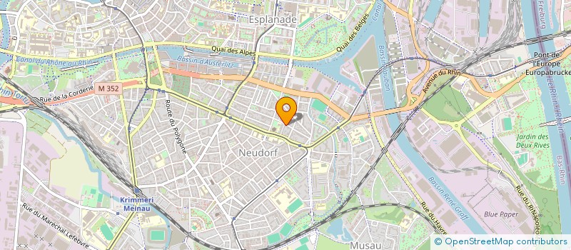 localisation de l'entreprise SYND COPROP RESIDENCE ECRIN 8 à STRASBOURG