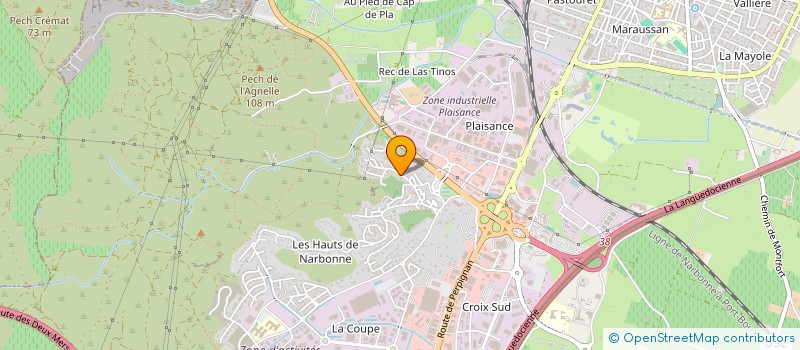 localisation de l'entreprise SYND COPROP RESIDENCE EDEN PARK  NARBONNE