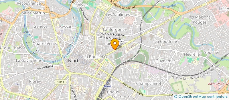 localisation de l'entreprise SYND COPROP RESIDENCE ESPACE 5  NIORT