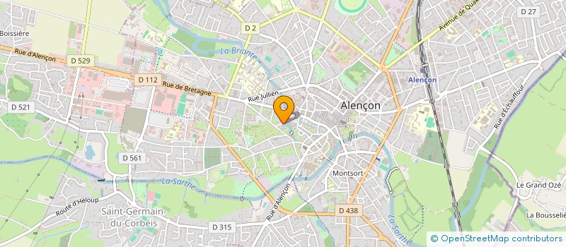 localisation de l'entreprise SYND COPROP RESIDENCE FOCH à ALENCON