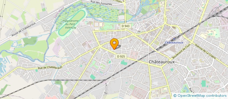 localisation de l'entreprise SYND COPROP RESIDENCE GEORGE SAND à CHATEAUROUX
