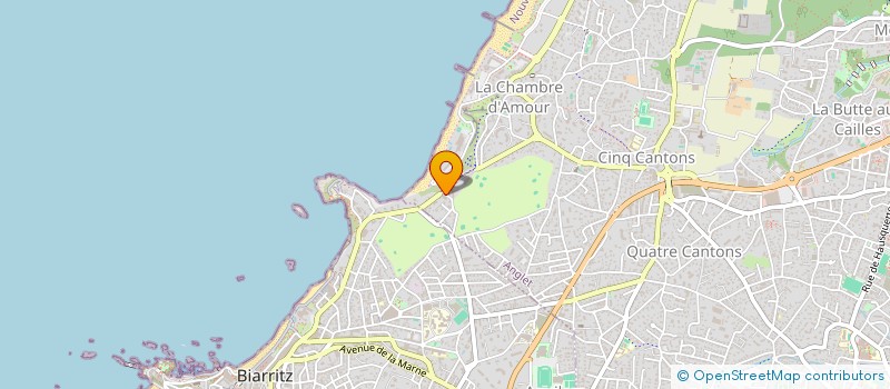 localisation de l'entreprise SYND COPROP RESIDENCE HORIZON  ANGLET